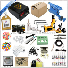 Tattoo Machine Complete Kit Set 2 Guns Machines 20PCS tattoo ink Tattoo kits